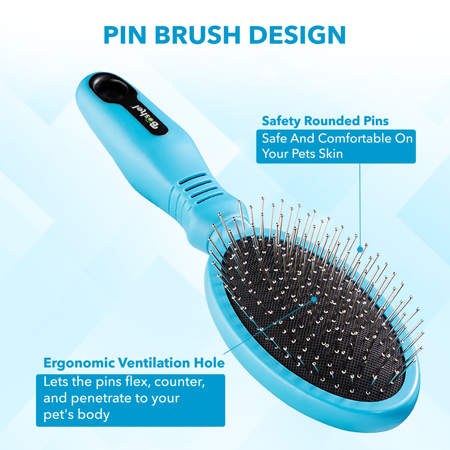 2-in-1 Dog Brush & Hair Remover