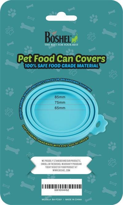 Dog Can Cover by Boshel Set Of 2 Silicone Dog Can Lids