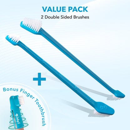 Dog Toothbrush Set - For All Sizes