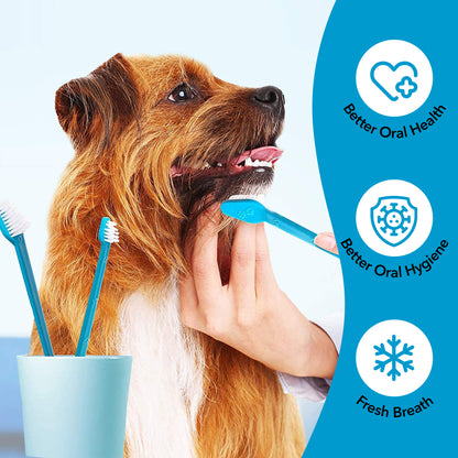 Dog Toothbrush Set - For All Sizes