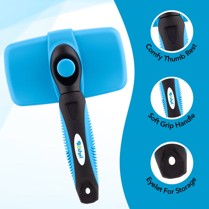 Dog Self Cleaning Slicker Brush