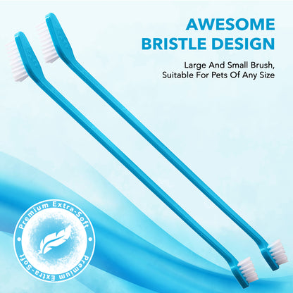 Dog Toothbrush Set - 8 Pack