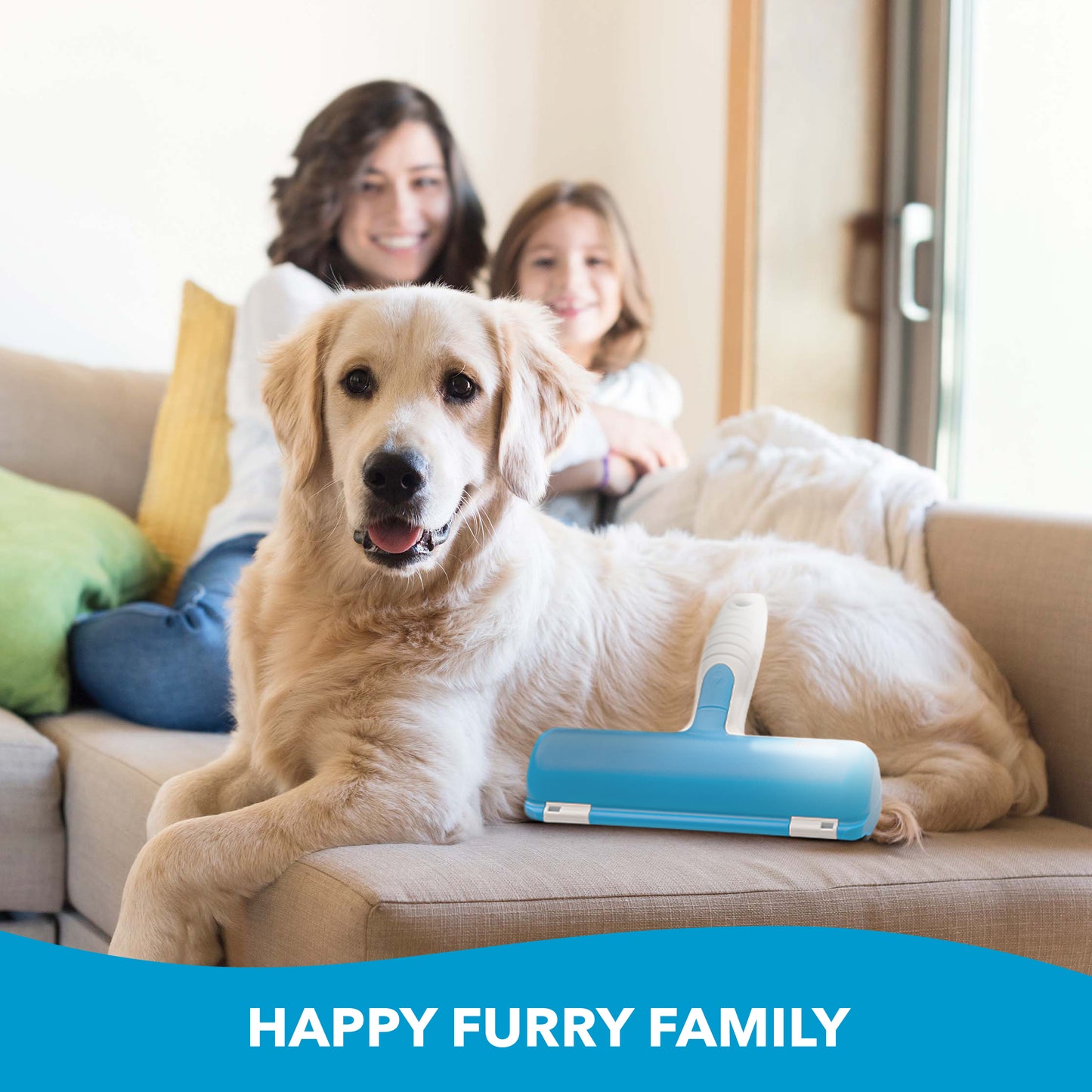 Pet Hair Remover With Rubber Handle