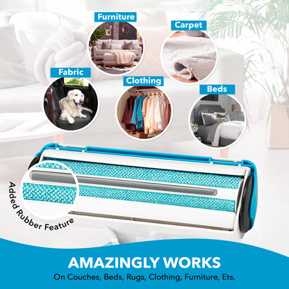 Pet Hair Remover With Rubber Handle