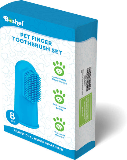 Finger Toothbrush Set - 8 Pc