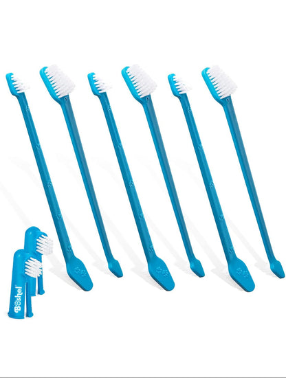 Dog Toothbrush Set - 8 Pack