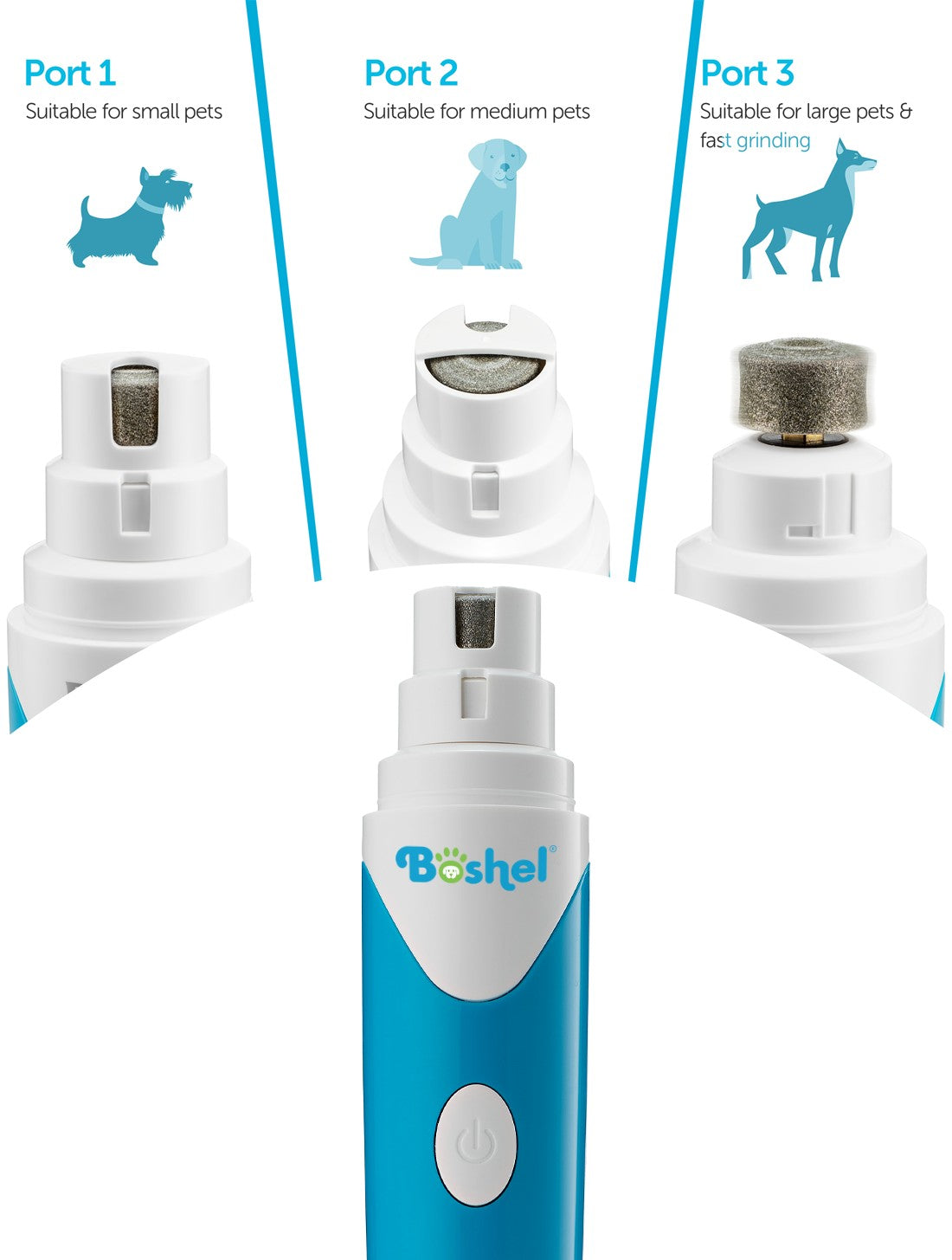 Pet Nail Grinder – Small 1-Speed