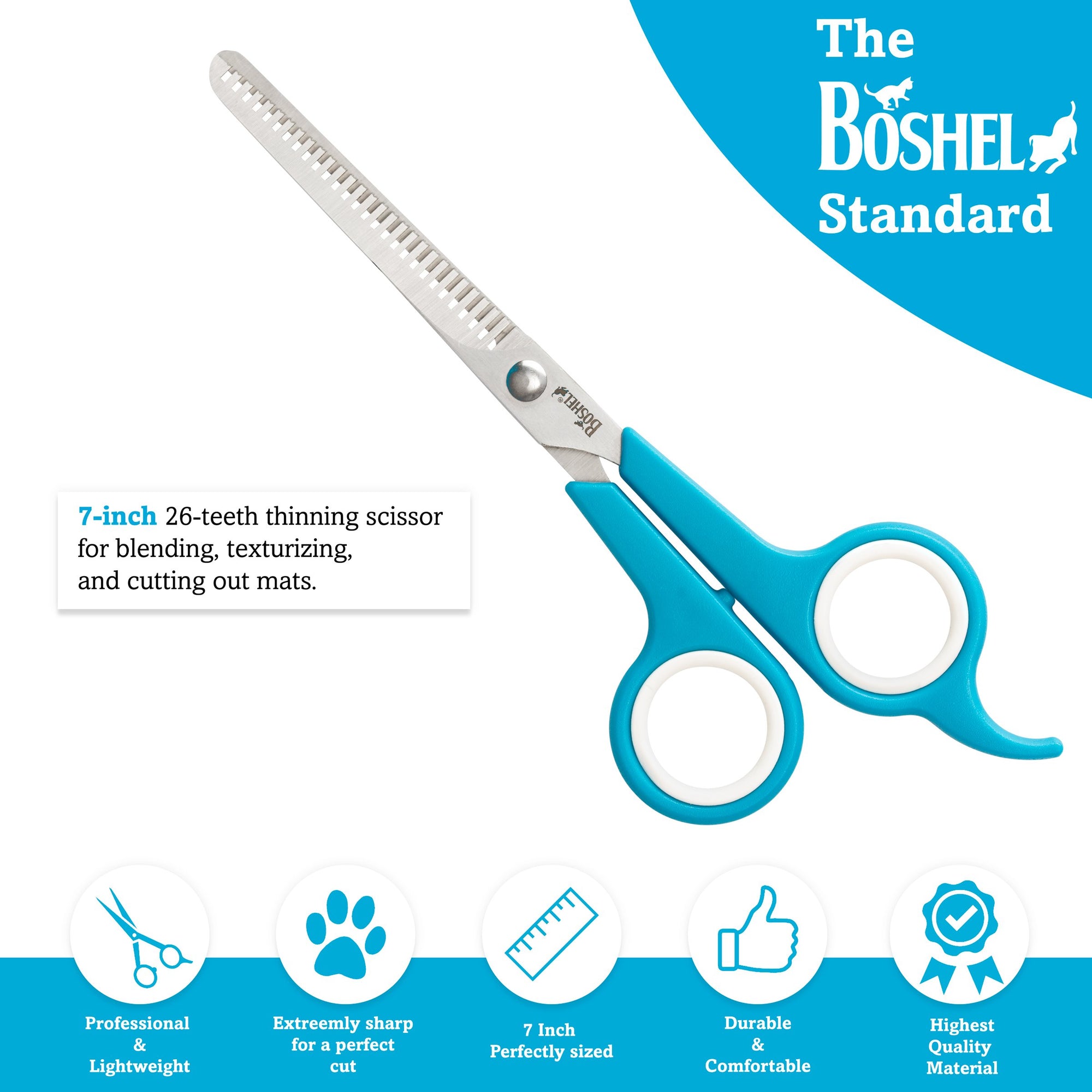 Dog Thinning Shears Scissors - BOSHEL STORE